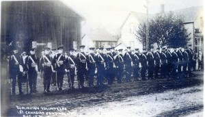 Burlington volunteers, 17 August 1914